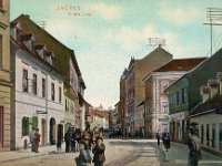 Ilica, kod Kačićeve ulica, oko 1905. godine